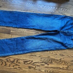 KHAITE Women's Straight Leg Blue Jeans